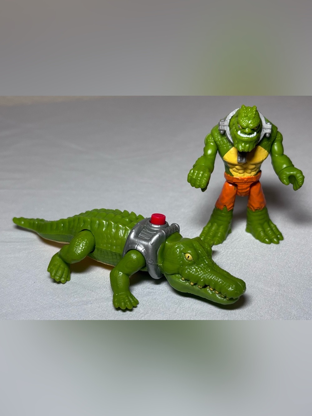 Fisher Price Imaginext DC Super friends K.Croc & Crocodile Figures